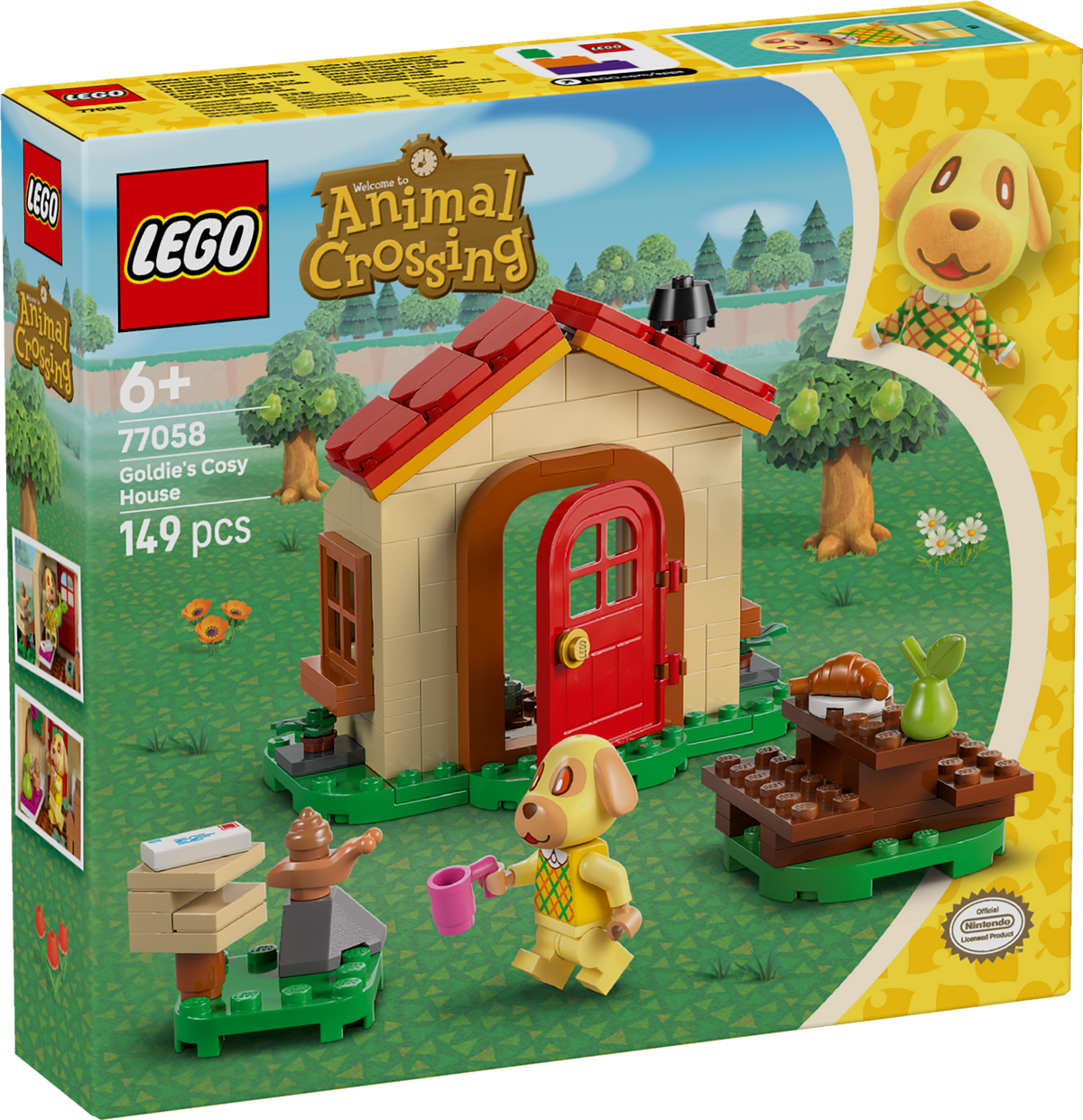 LEGO Animal Crossing 77058 Goldie jaukus namelis