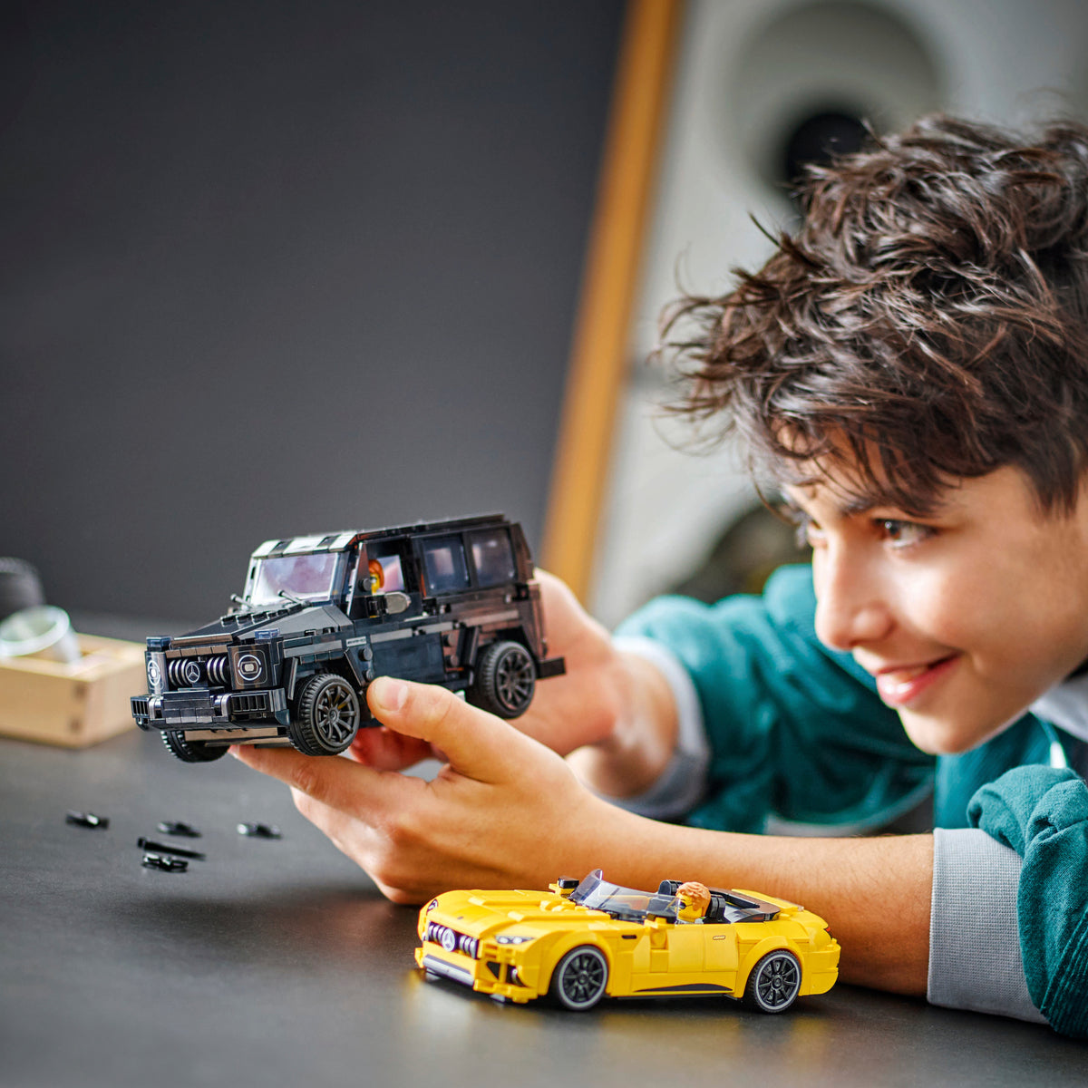 LEGO Speed Champions 76924 Mercedes-AMG G 63 ir Mercedes-AMG SL 63