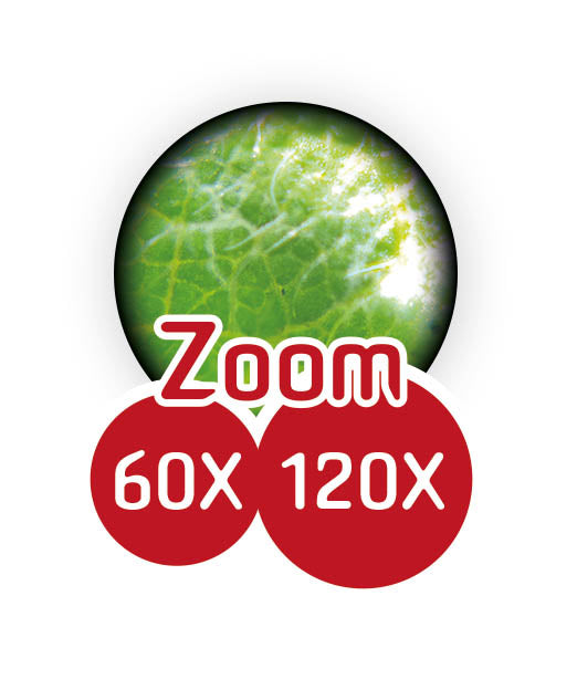 Buki kišeninis mikroskopas 120x