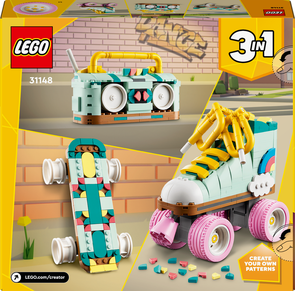 LEGO Creator 31148 Retro riedutis