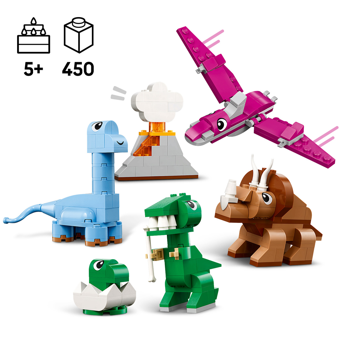 LEGO Classic 11041 Kūrybiniai dinozaurai