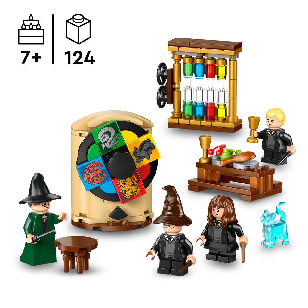 LEGO Harry Potter 76460 Hogvartso pilis: paskirstymo ceremonija