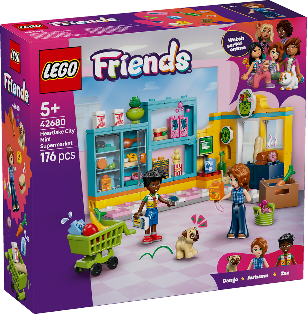LEGO Friends 42680 Hartleiko miesto parduotuvėlė