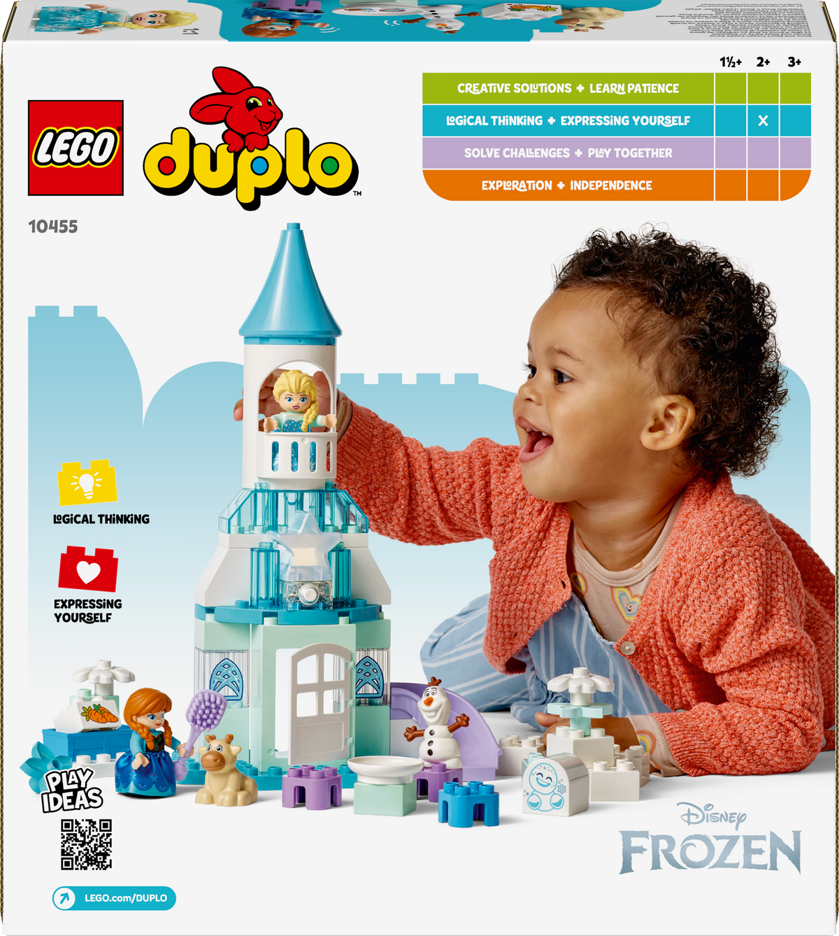 LEGO DUPLO 10455 Anos ir Elzos vakarėlis ledo pilyje