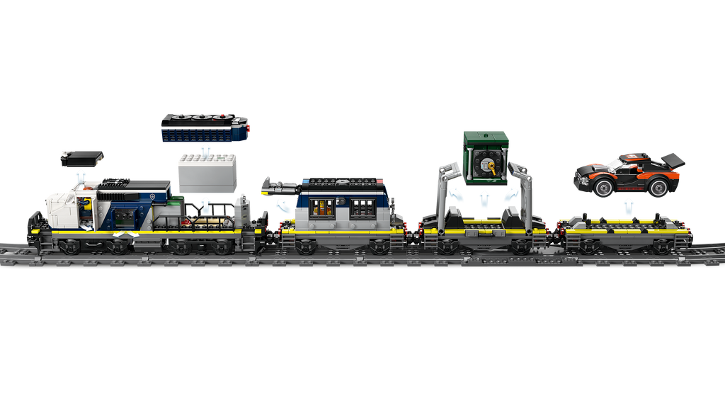 LEGO City 60508 Policijos traukinio apiplėšimas