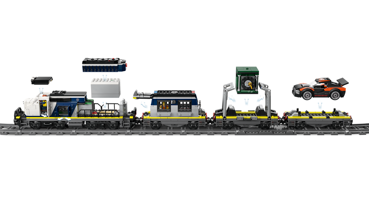 LEGO City 60508 Policijos traukinio apiplėšimas