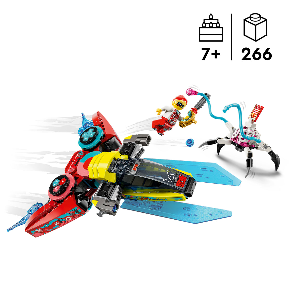 LEGO DREAMZzz 71489 Kuperio žaidimų pultelis-lėktuvas