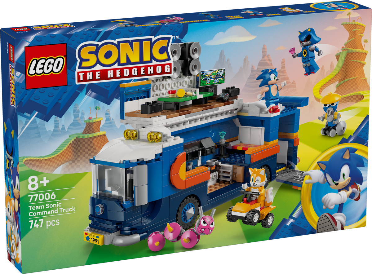 LEGO Sonic the Hedgehog 77006 Sonic komandos vadavietės sunkvežimis