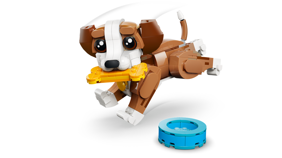 LEGO Creator 31382 Mieli gyvūnai: žaismingas šuniukas