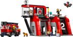 LEGO City 60414 Gaisrinė su gaisrine mašina