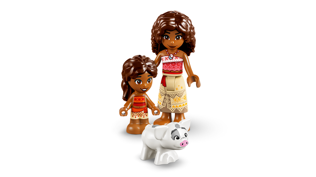 LEGO Disney 43282 Vaianos kaimo namelis ir valtis