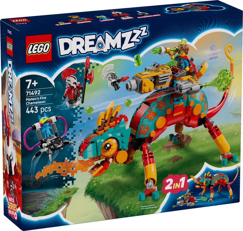 LEGO DREAMZzz 71492 Mateo ugnies chameleonas