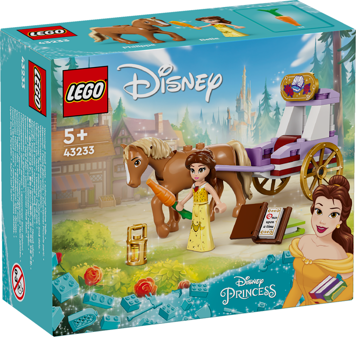 LEGO Disney 43233 Bel pasakų karieta