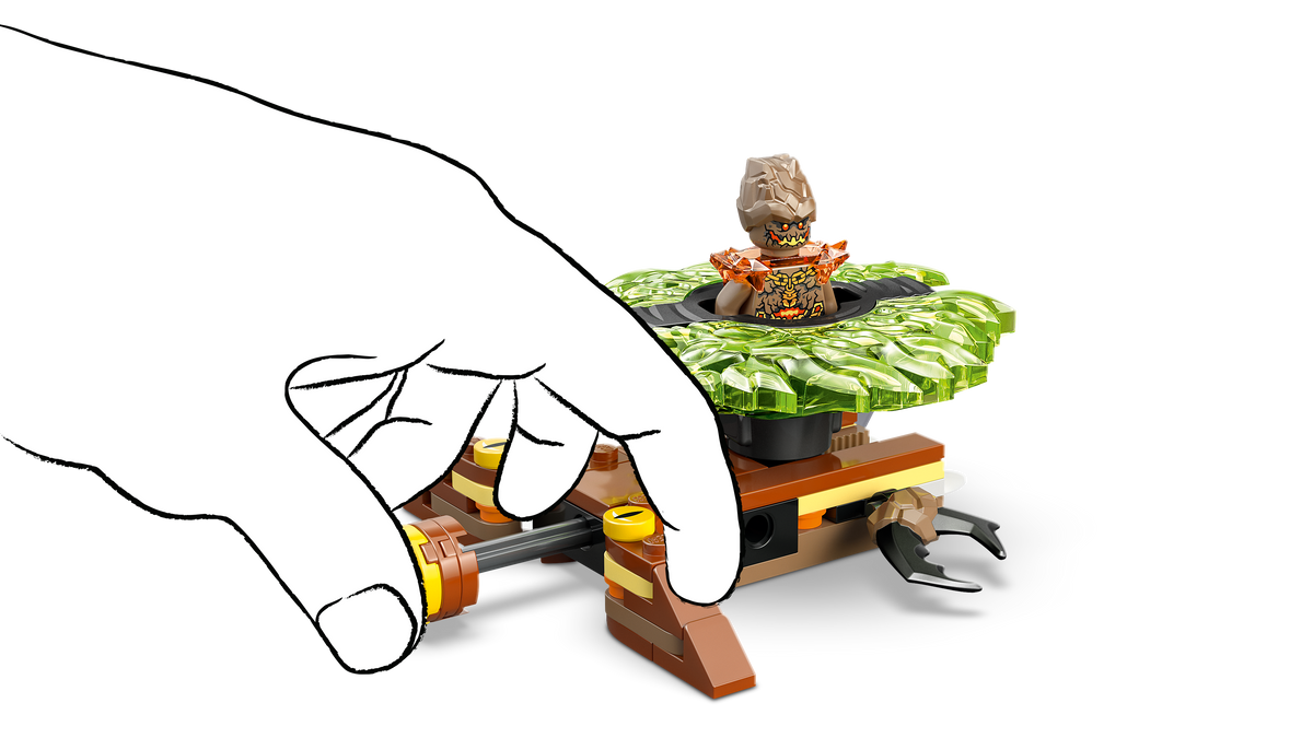 LEGO NINJAGO 71850 Lloydas prieš Žemės pabaisos suktuką