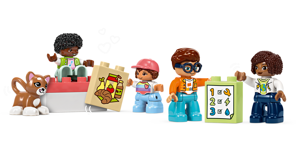LEGO DUPLO 10428 Didysis interaktyvus miesto traukinys