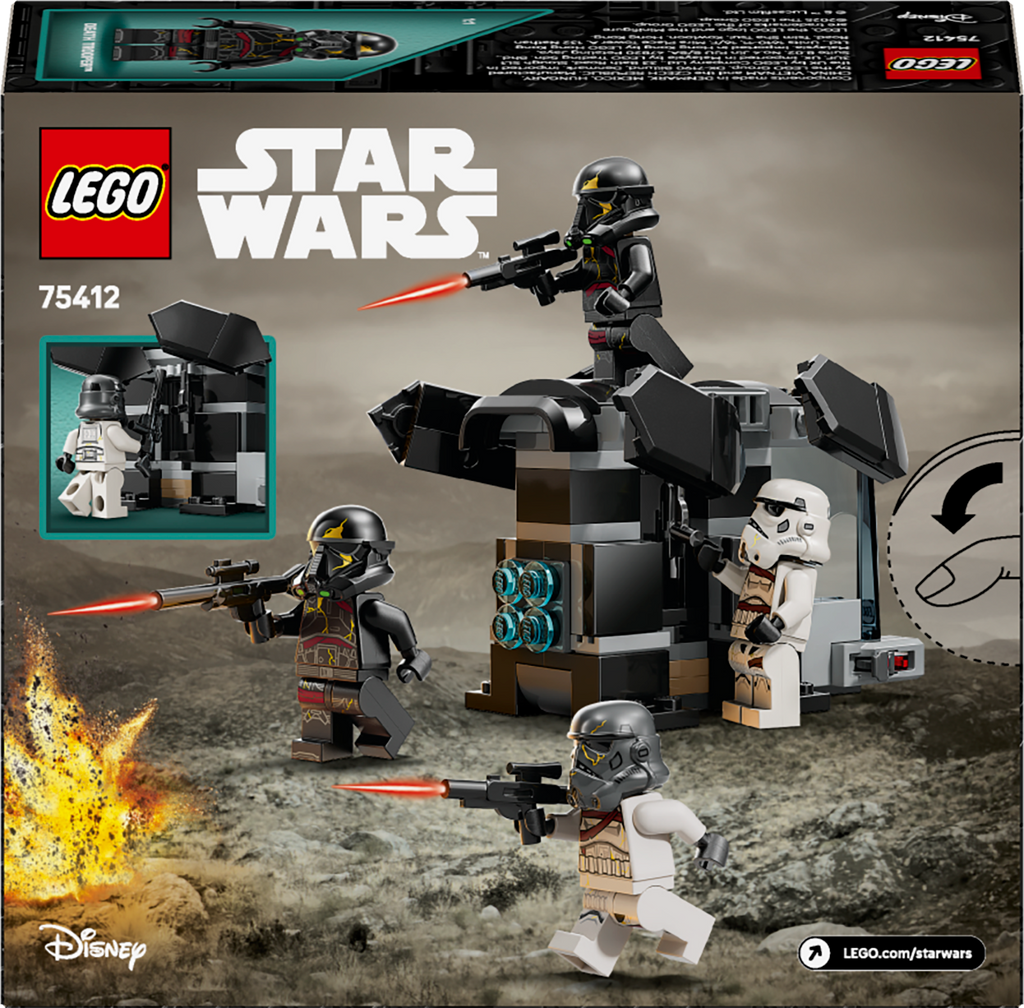 LEGO Star Wars 75412 Mirties ir nakties šturmuotojų kovos rinkinys