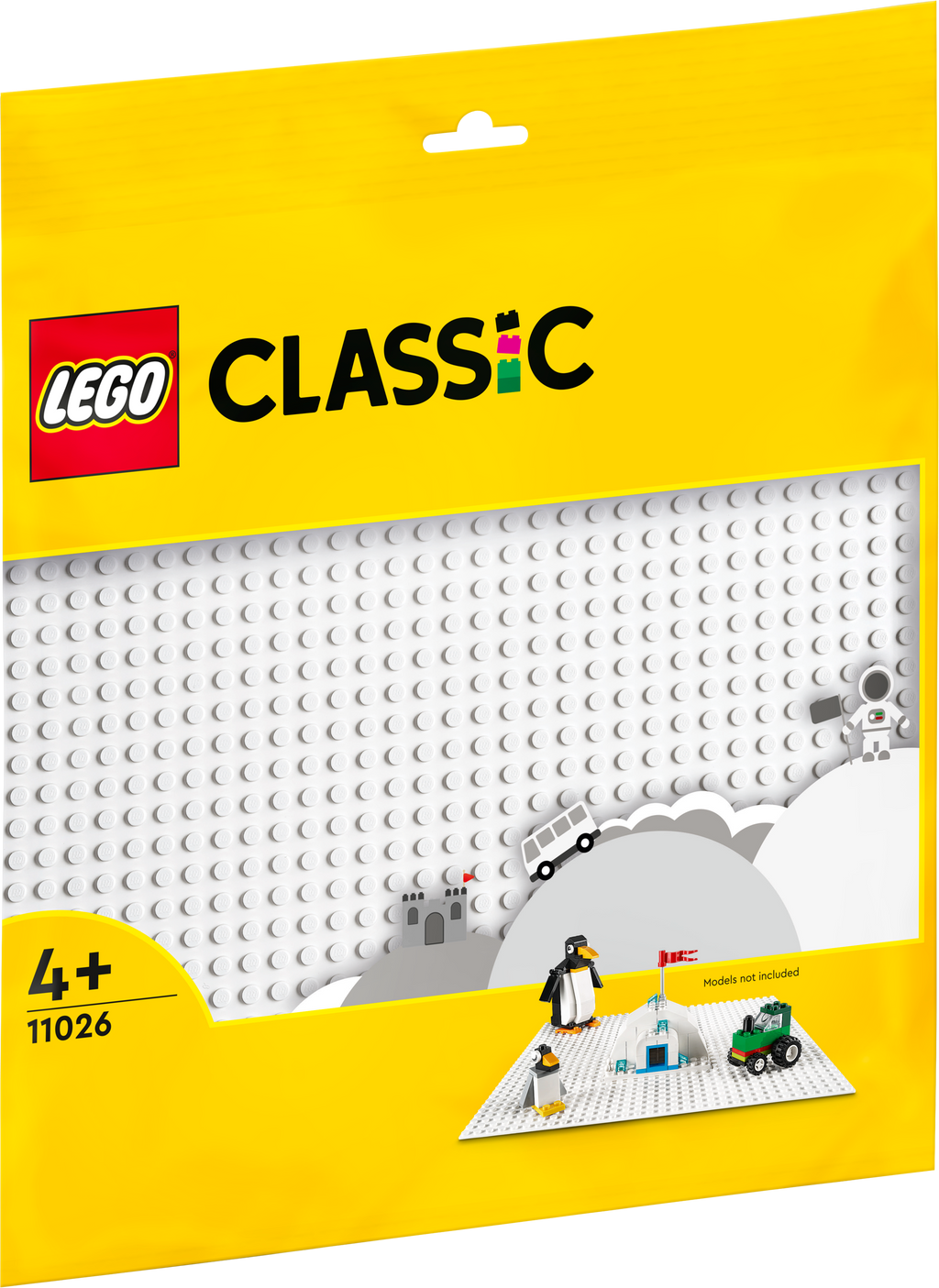LEGO Classic 11026 Balta pagrindo plokštė