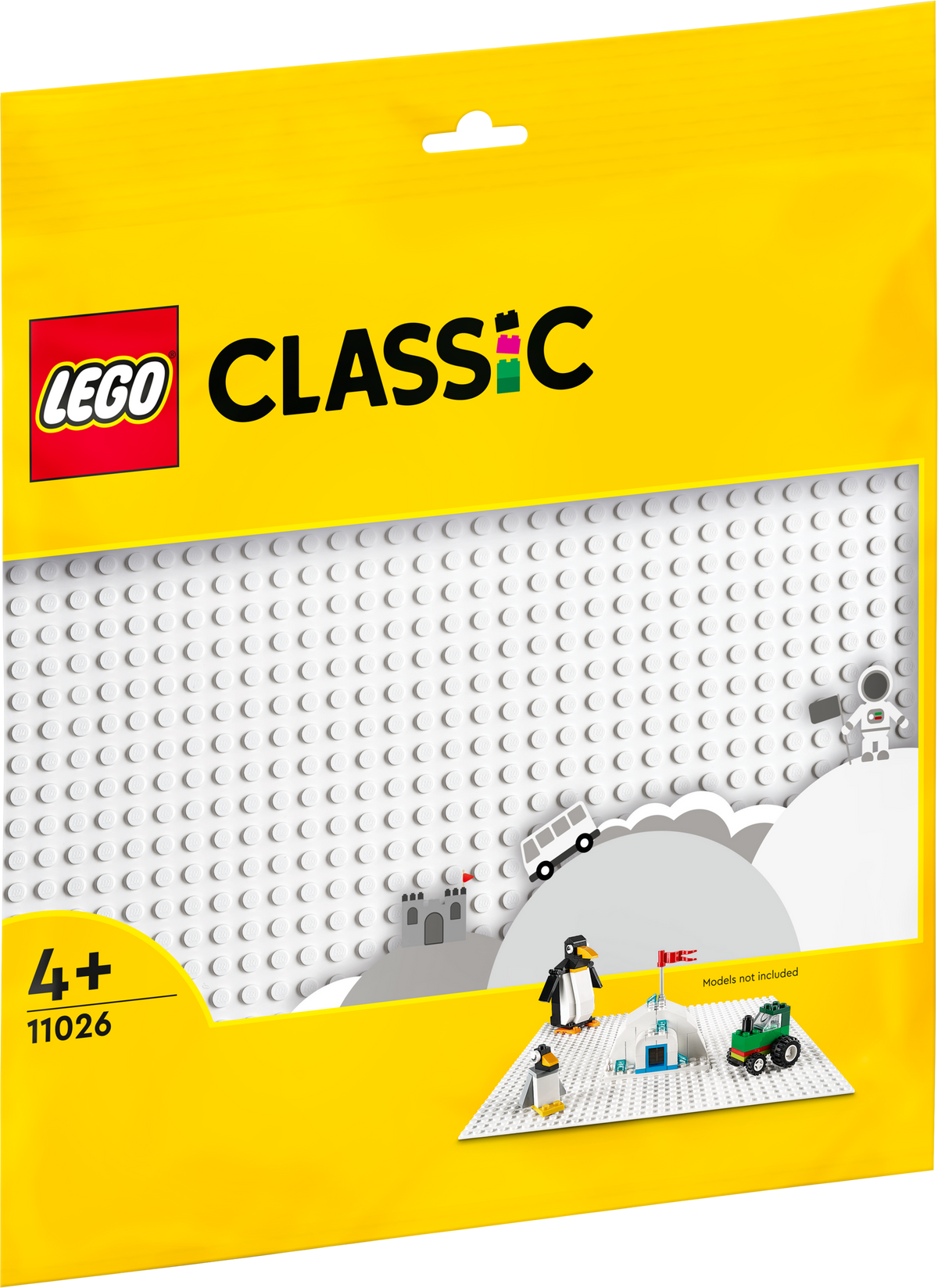 LEGO Classic 11026 Balta pagrindo plokštė
