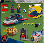 LEGO Marvel 76319 Kapitonas Amerika prieš Thanosą