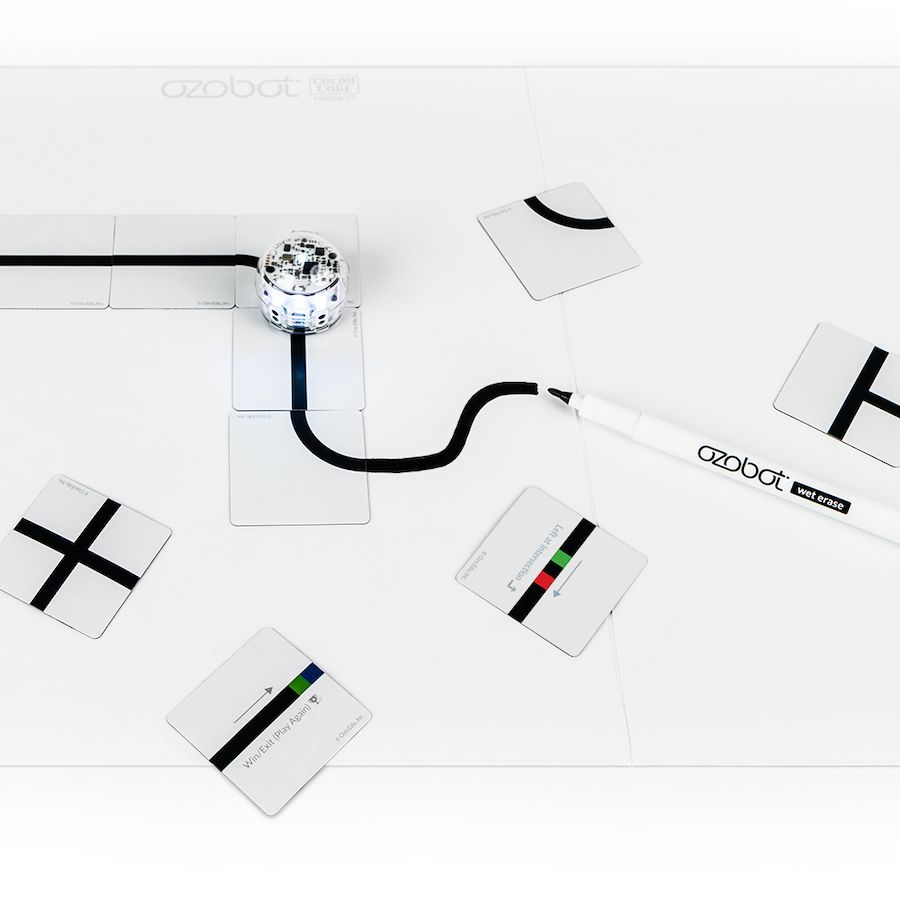 Ozobot spalvų kodų magnetų bazinis rinkinys, 36 detalės