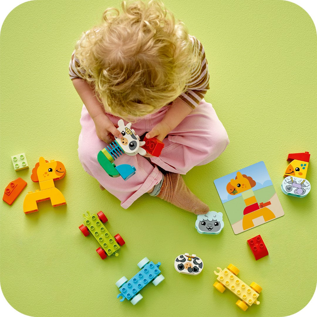 LEGO DUPLO 10412 Gyvūnų traukinys