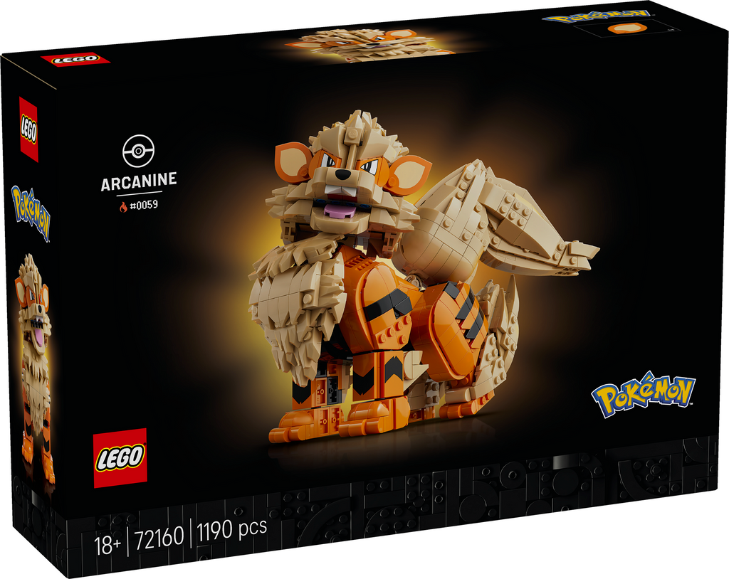 LEGO Pokémon 72160 Arcanine