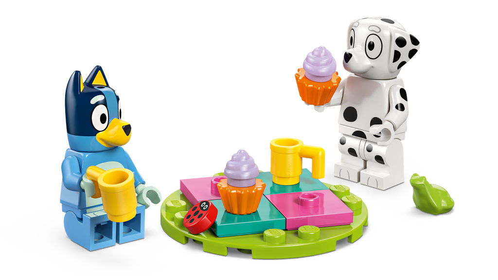 LEGO Bluey 11201 Linksmybės žaidimų aikštelėje su Bluey ir Chloe
