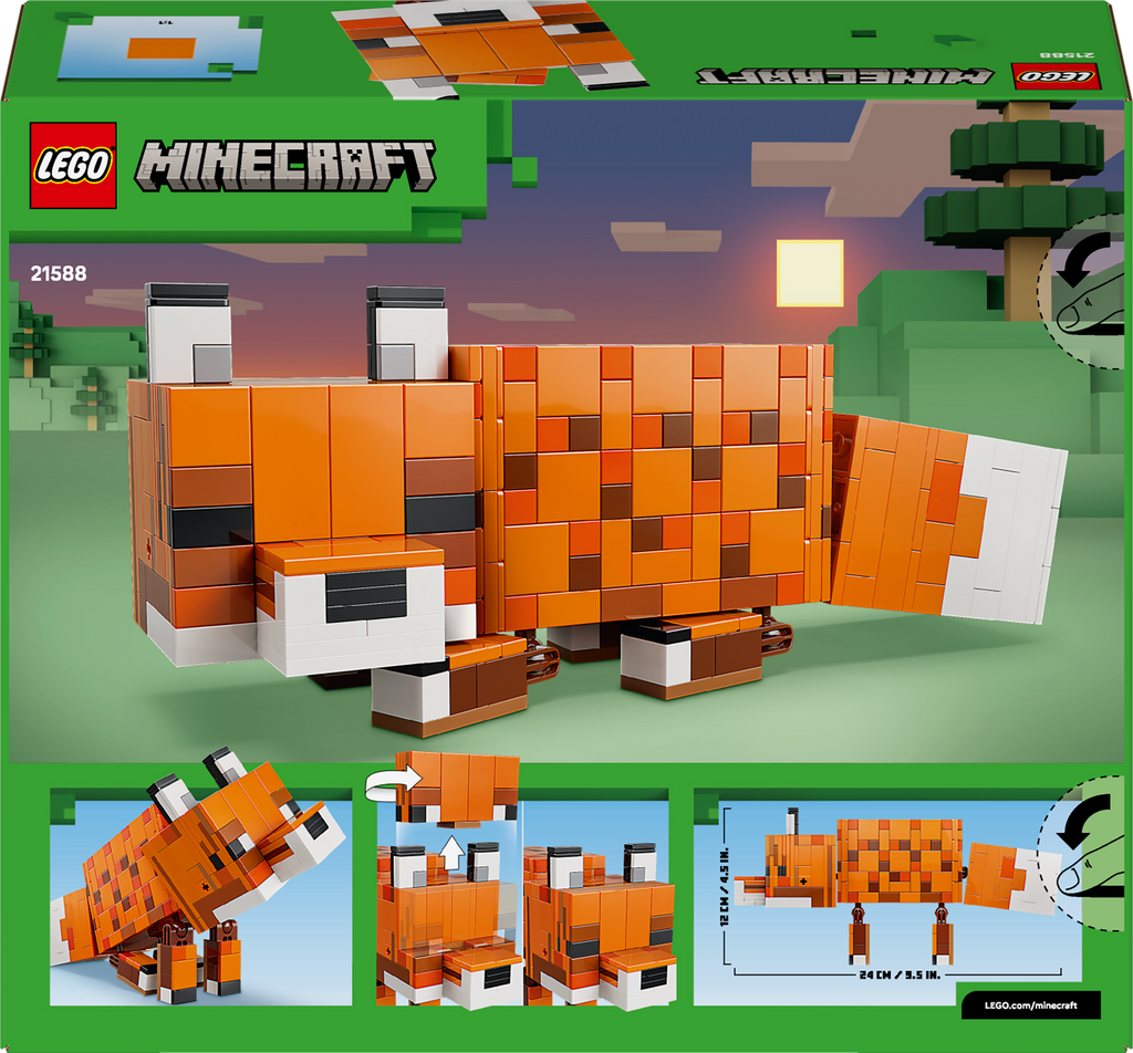 LEGO Minecraft 21588 Lapė