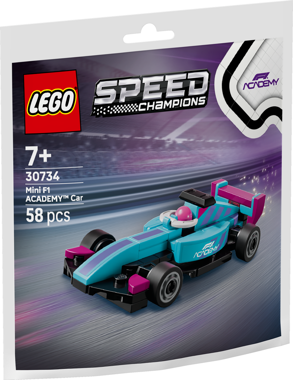 LEGO Speed Champions 30734 Mini F1 ACADEMY bolidas