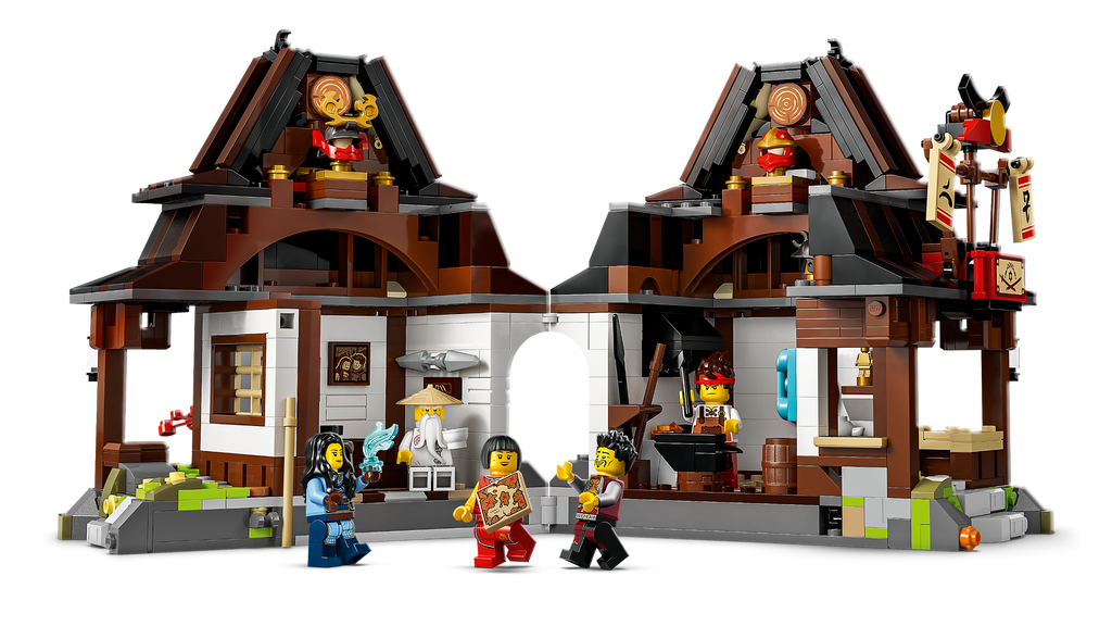 LEGO NINJAGO 71858 Keturių ginklų kalvė – 15-mečio leidimas