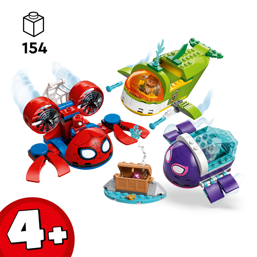 LEGO Marvel 11207 Spidey: povandeninės transporto priemonės
