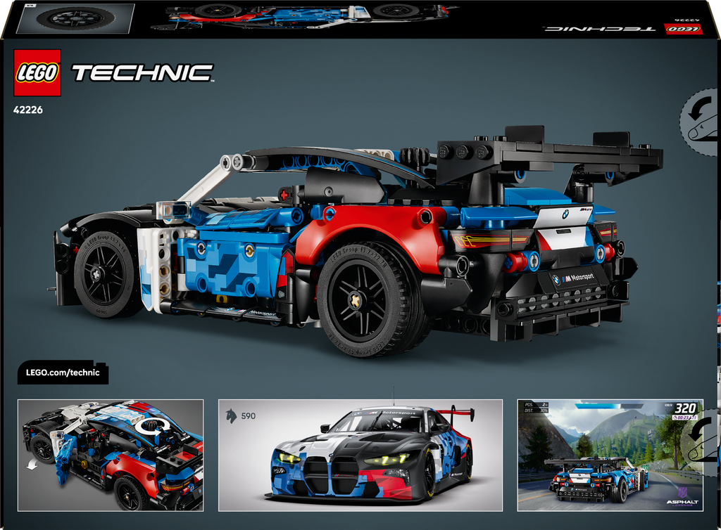 LEGO Technic 42226 BMW M4 GT3 EVO lenktyninis automobilis