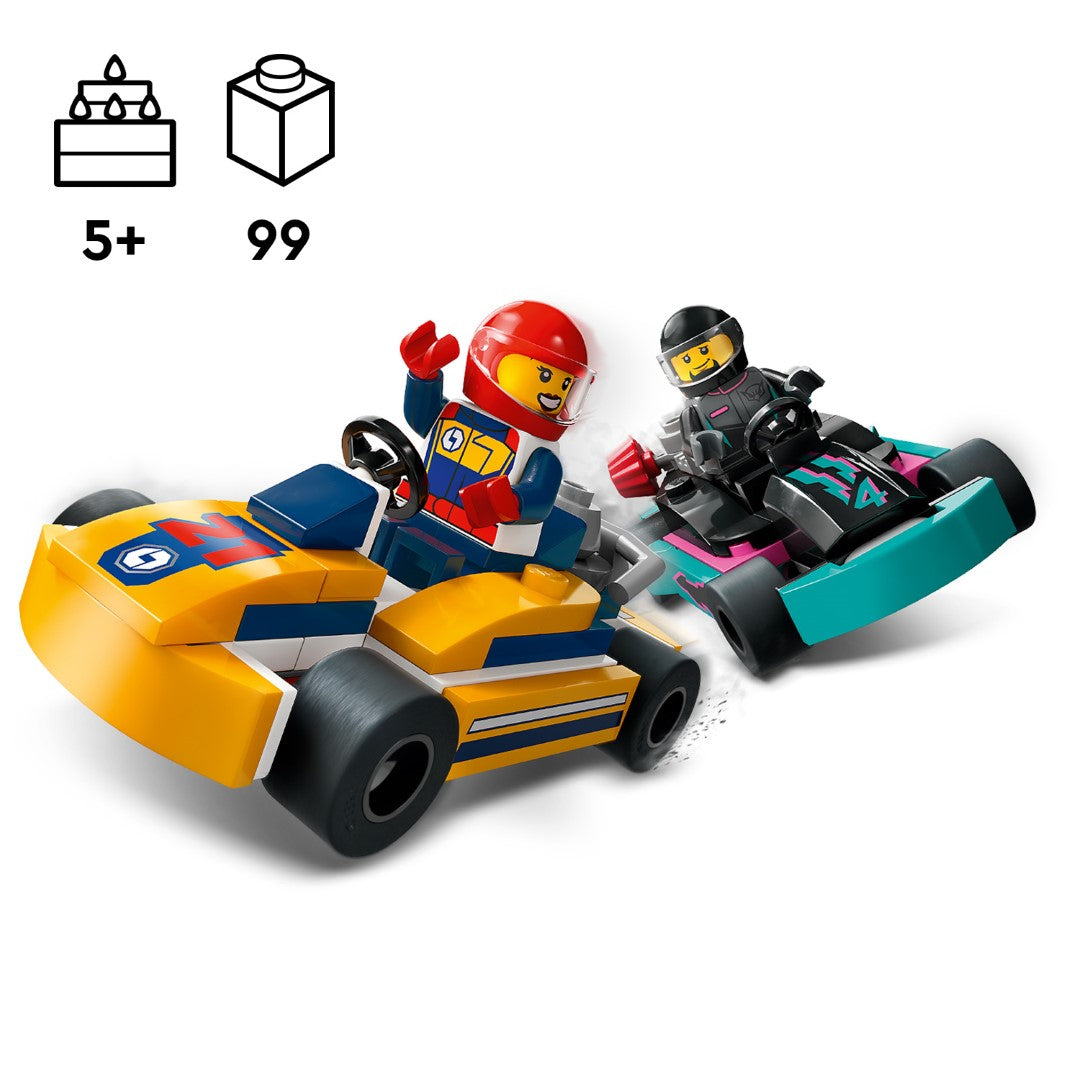 LEGO City 60400 Kartingai ir lenktynininkai
