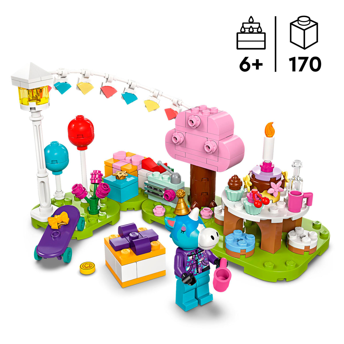 LEGO Animal Crossing 77046 Julian gimtadienio vakarėlis