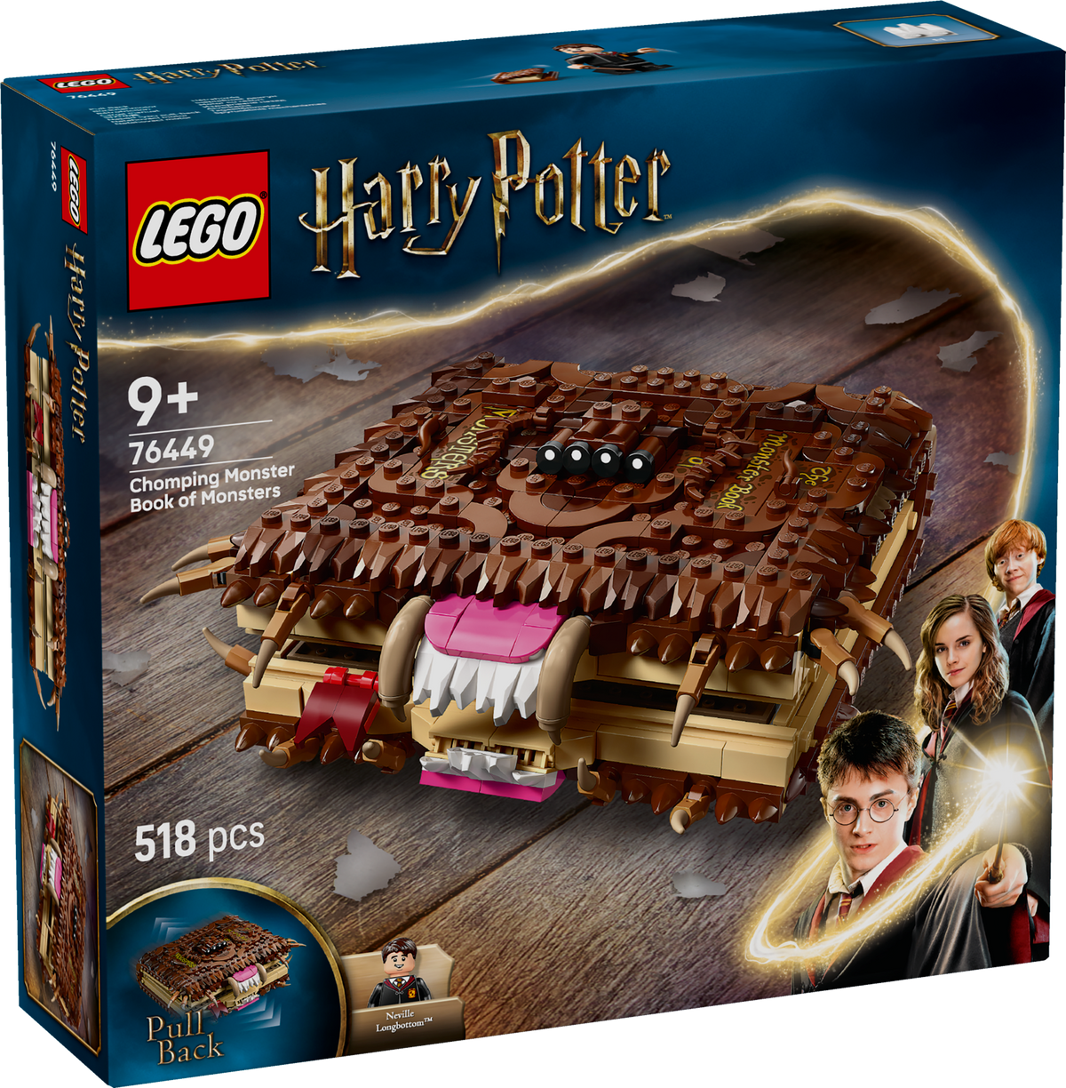LEGO Harry Potter 76449 Kandžiojanti „Pabaisų knyga apie pabaisas“