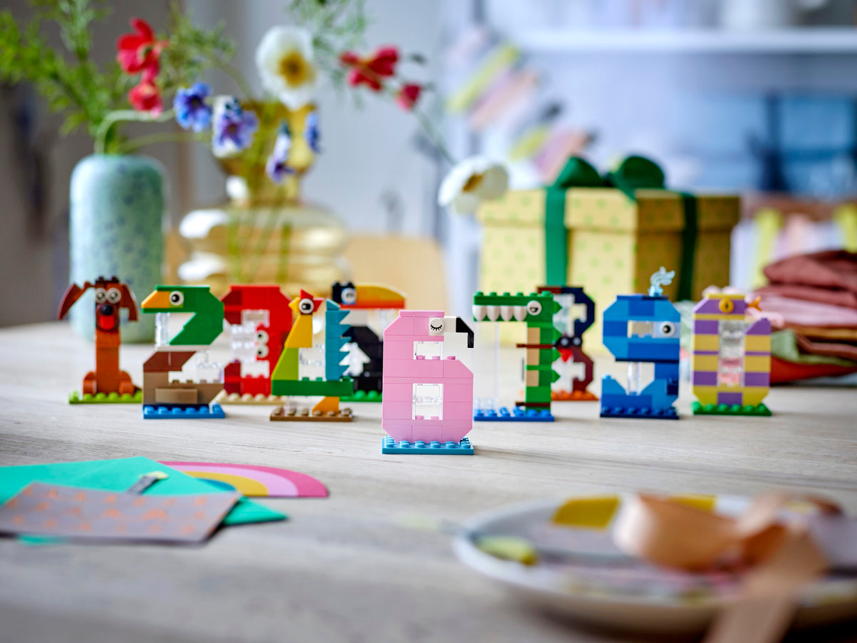 LEGO Iconic 40807 Gimtadienio skaičiai