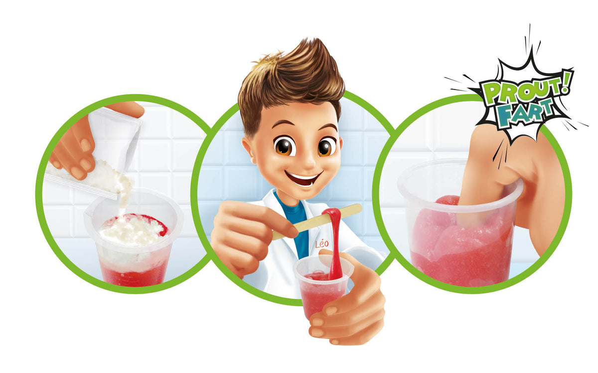 Buki Mini Lab lipnių gleivių rinkinys – 6 veiklos