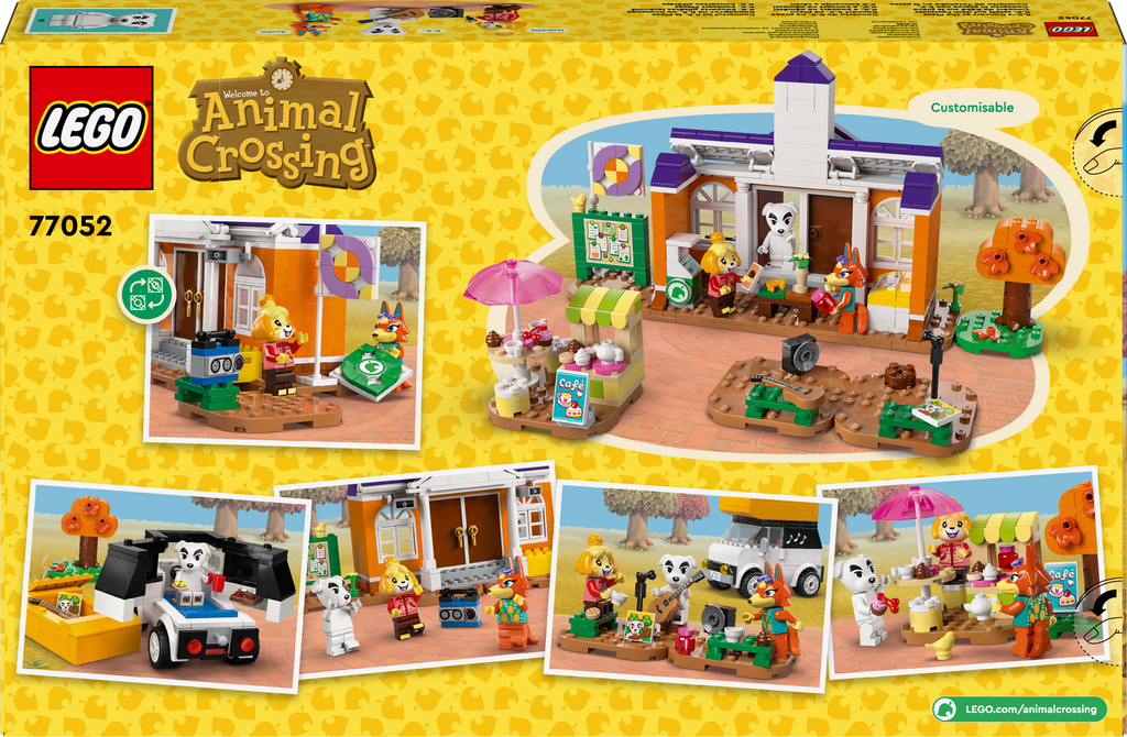 LEGO Animal Crossing 77052 K.K. koncertas aikštėje
