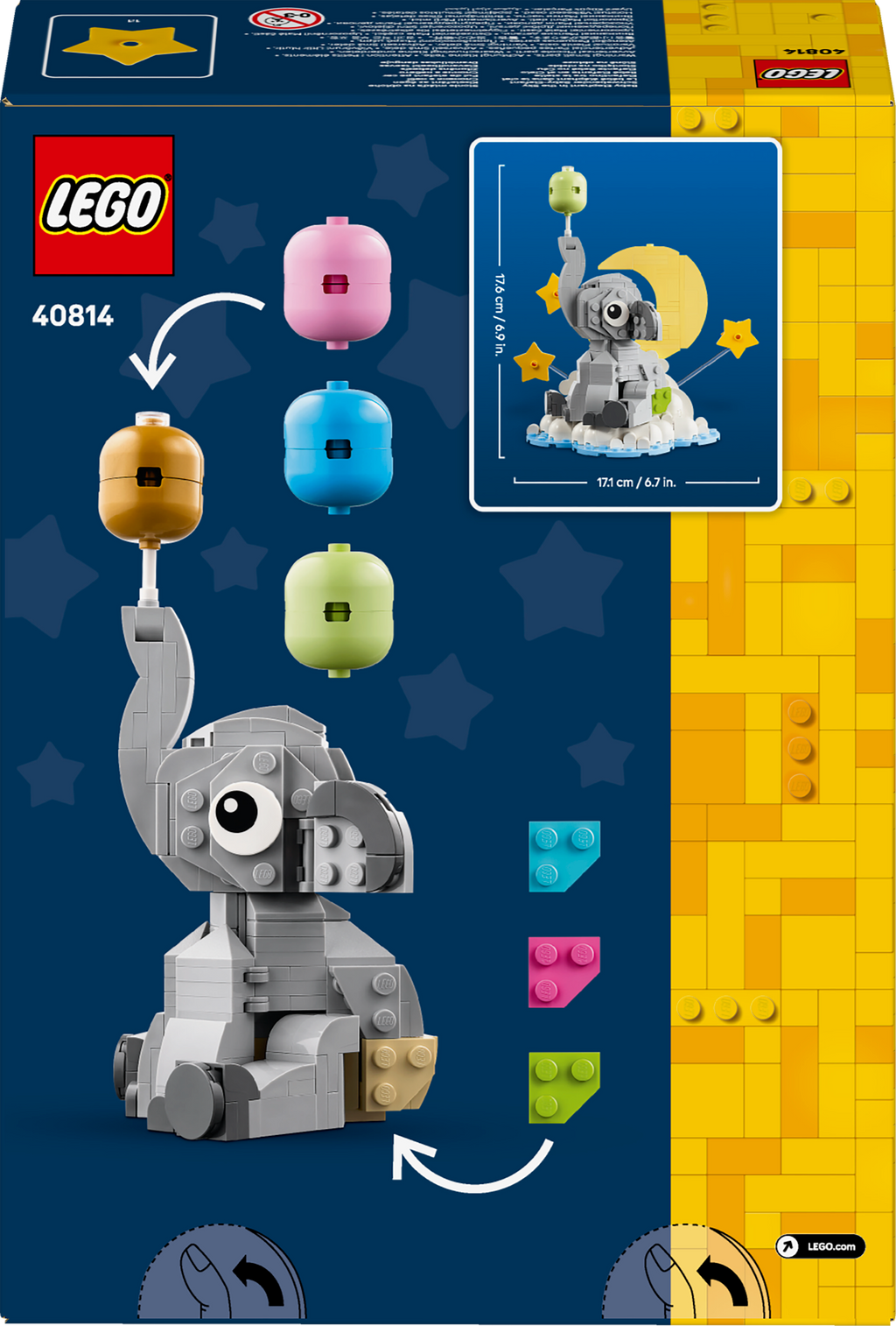 LEGO Iconic 40814 Drambliukas danguje
