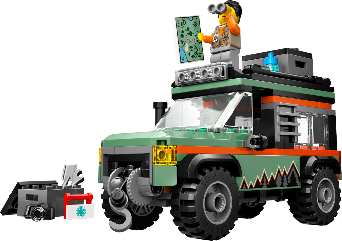 LEGO City 60447 Bekelės 4x4 kalnų visureigis