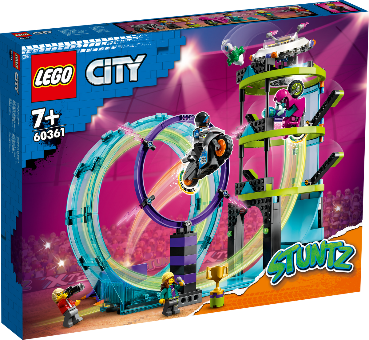 LEGO City 60361 Didysis kaskadininkų iššūkis