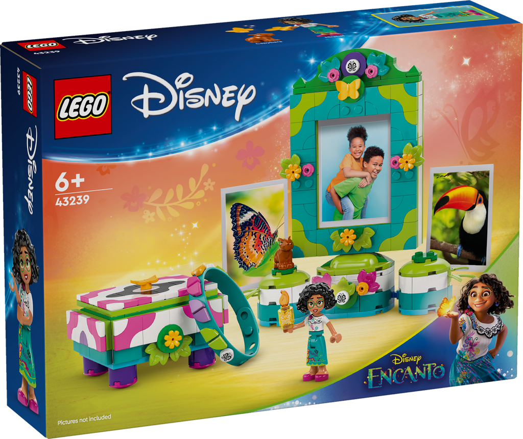 LEGO Disney 43239 Mirabelės nuotraukų rėmelis ir papuošalų dėžutė