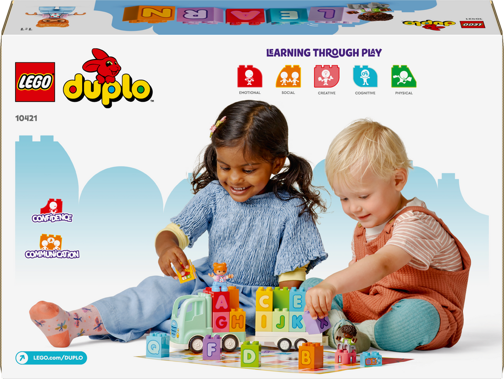 LEGO DUPLO 10421 Abėcėlės sunkvežimis