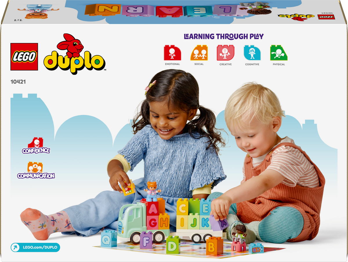 LEGO DUPLO 10421 Abėcėlės sunkvežimis