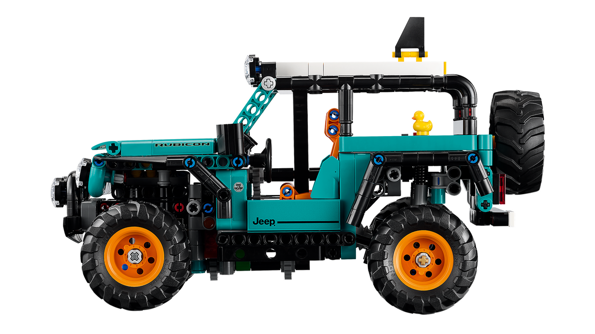 LEGO Technic 42227 Jeep Wrangler Rubicon visureigis