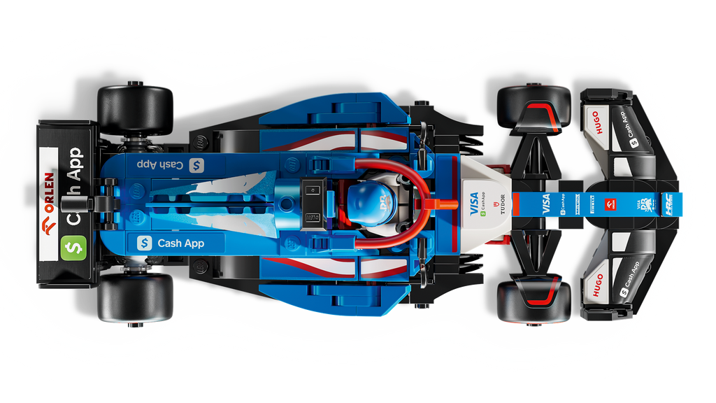LEGO Speed Champions 77246 Visa Cash App RB VCARB 01 F1 bolidas