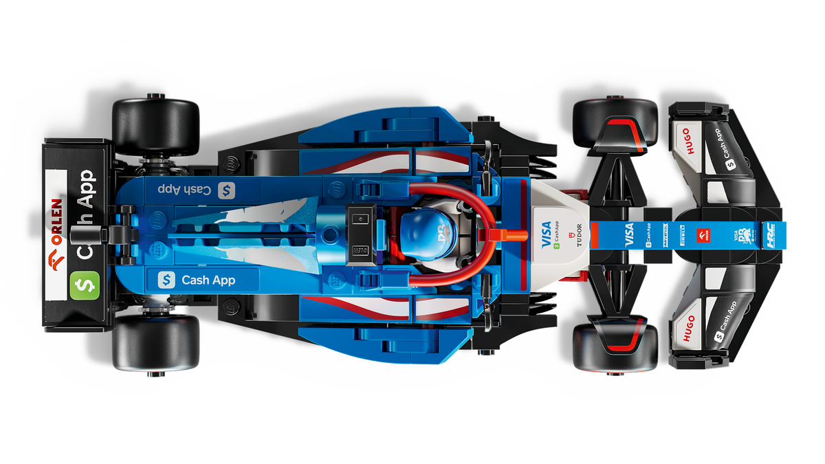 LEGO Speed Champions 77246 Visa Cash App RB VCARB 01 F1 bolidas