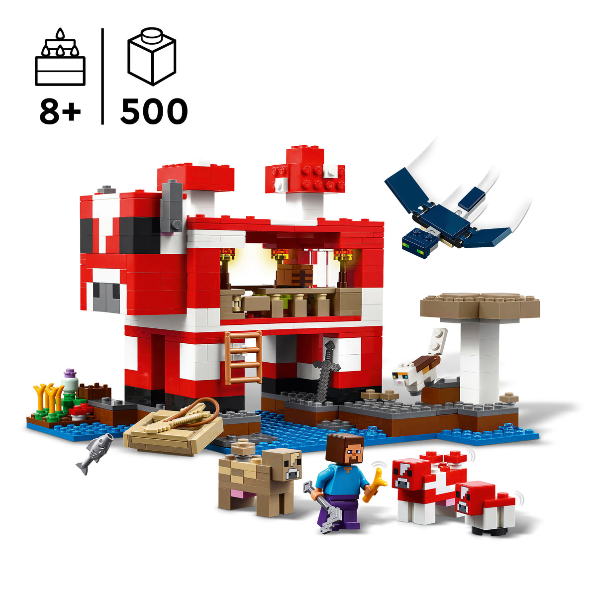 LEGO Minecraft 21270 Mušrūmų namas