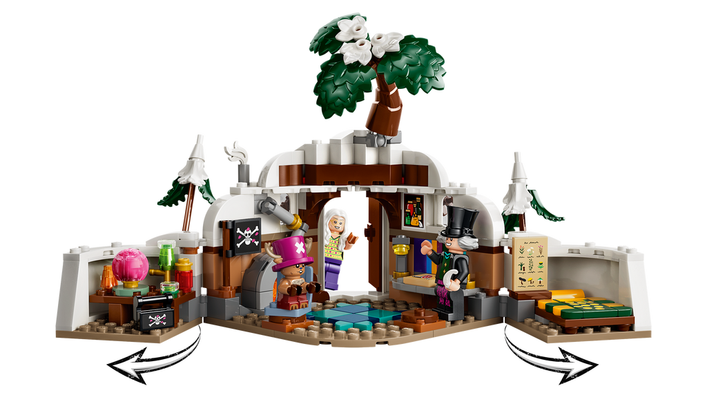 LEGO ONE PIECE 75641 Daktaro Hiriluko slėptuvė