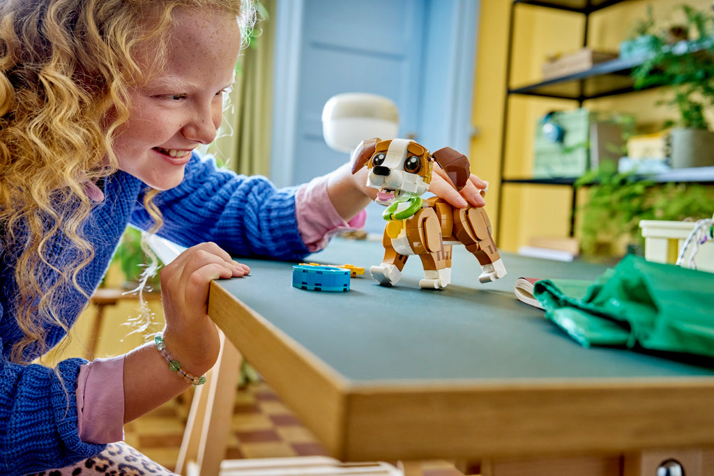 LEGO Creator 31382 Mieli gyvūnai: žaismingas šuniukas